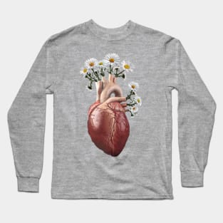 Heart and daises Long Sleeve T-Shirt